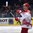 OSTRAVA, CZECH REPUBLIC - MAY 9: Denmark's Nicholas Jensen #48 celebrates after scoring Team Denmark's first goal of the game during preliminary round action at the 2015 IIHF Ice Hockey World Championship. (Photo by Richard Wolowicz/HHOF-IIHF Images)

